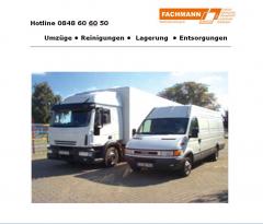 Fachmännische Umzüge Schweizweit
