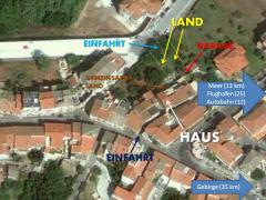 Haus, Garage und Land in ruhigem Dorf Mittelitaliens