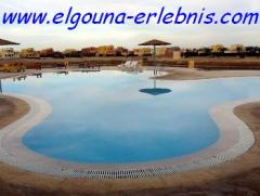 Entspannen Sie sich in unseren luxurisen Ferienwohnung El Gouna - Hurghada am Roten Meer .