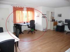 Heller Büroarbeitsplatz in Bürogemeinschaft Zürich (Triemliquartier)